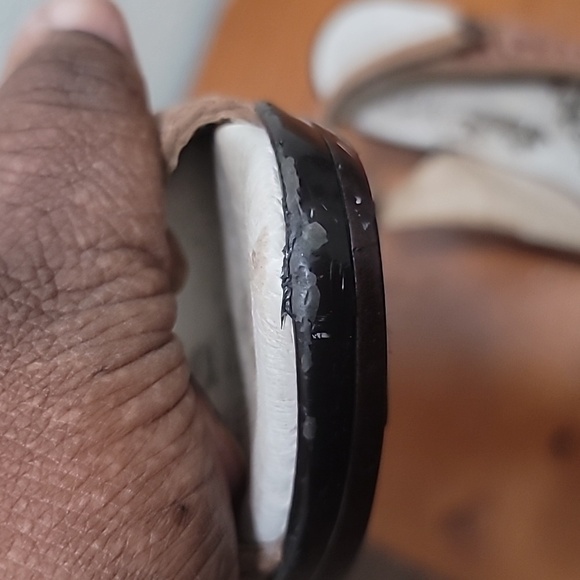 JAMBU SONYA WOMEN'S CASUAL PEEP TOE SLINGBACK PUMPS BROWN LEATHER SANDAL SIZE 9 - Picture 9 of 12